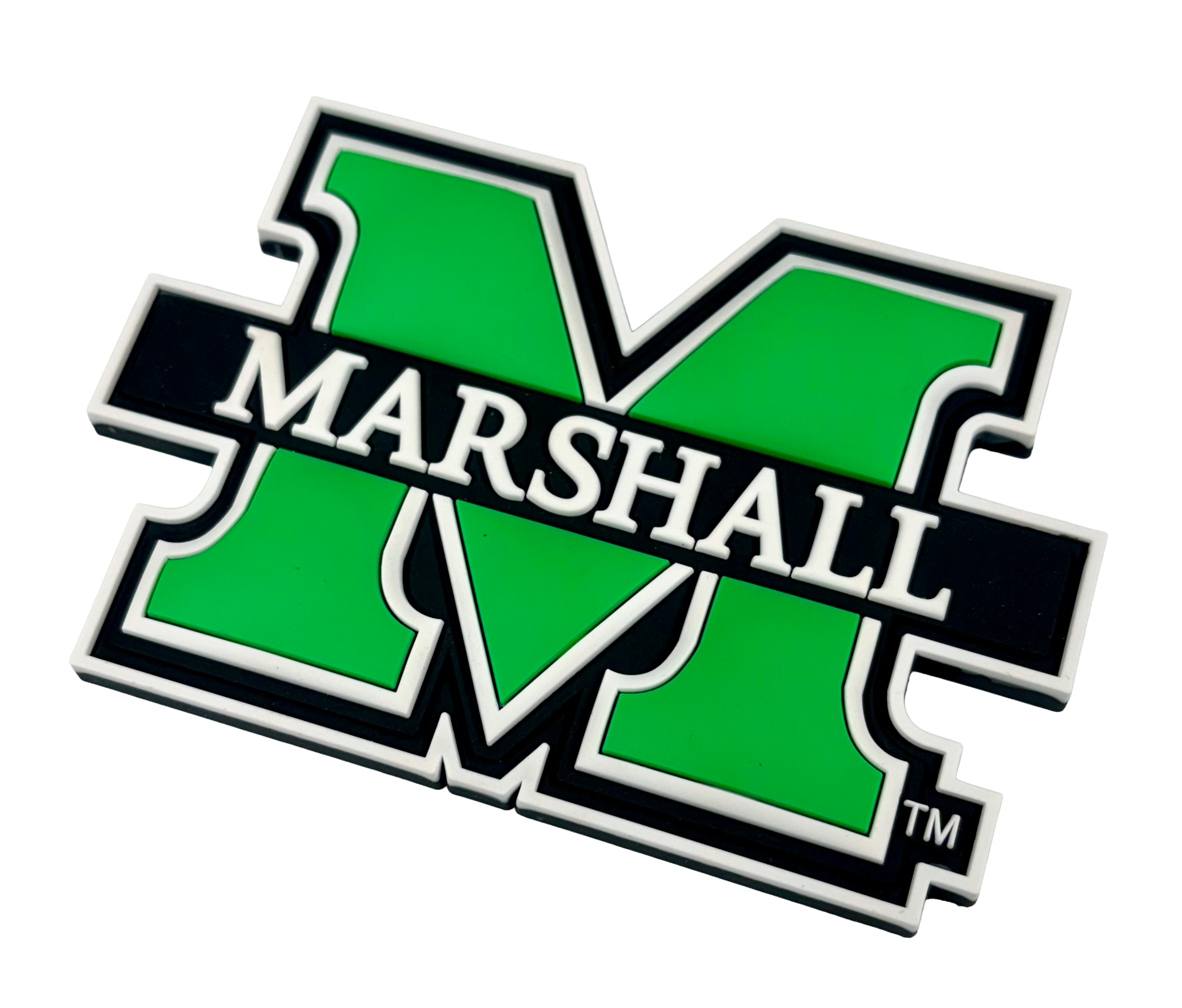 Dimensional green and white Marshall M GeoMagnet